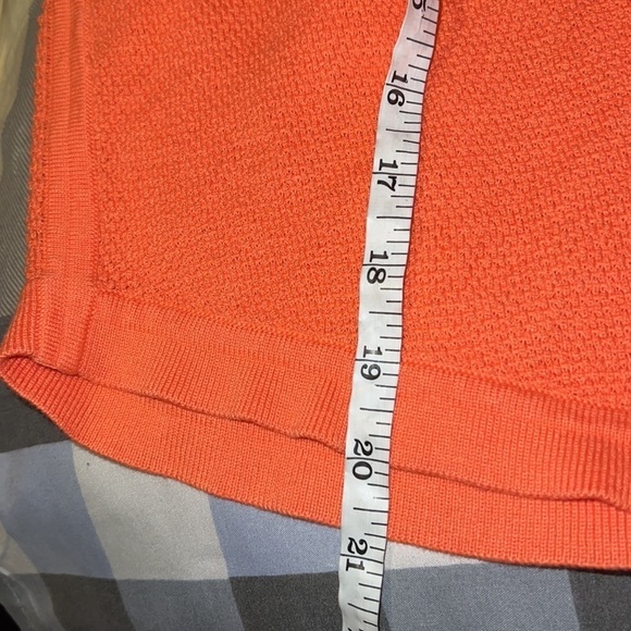 Banana republic orange women scoop neck  sweater - Picture 9 of 10